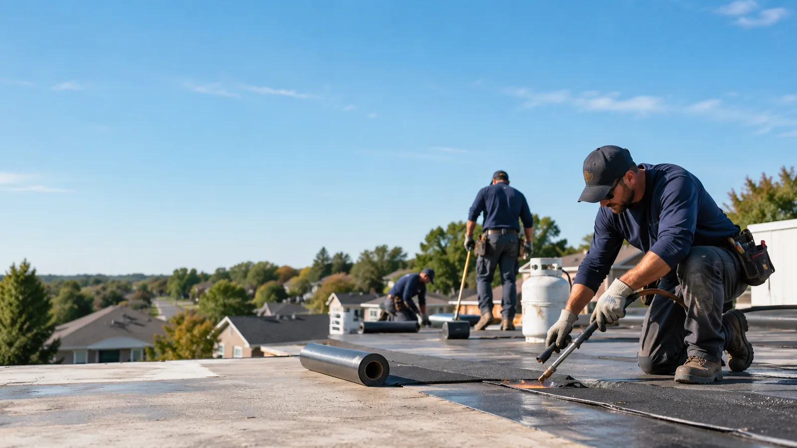 Flat Roof Leak Repair providers in Hume, IL